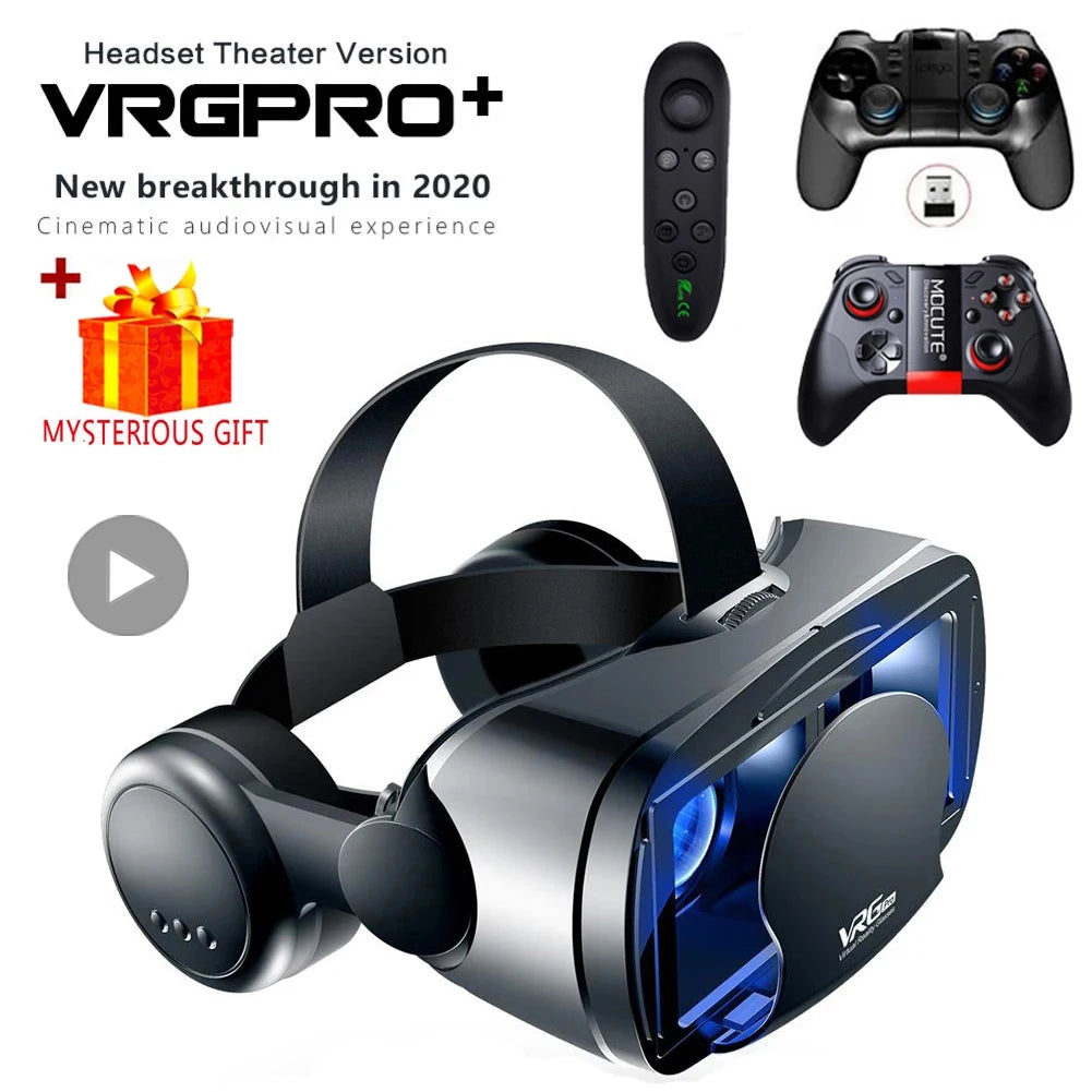 VR Headset for Smartphones with Adjustable Lenses - Tidesmit Tidesmit