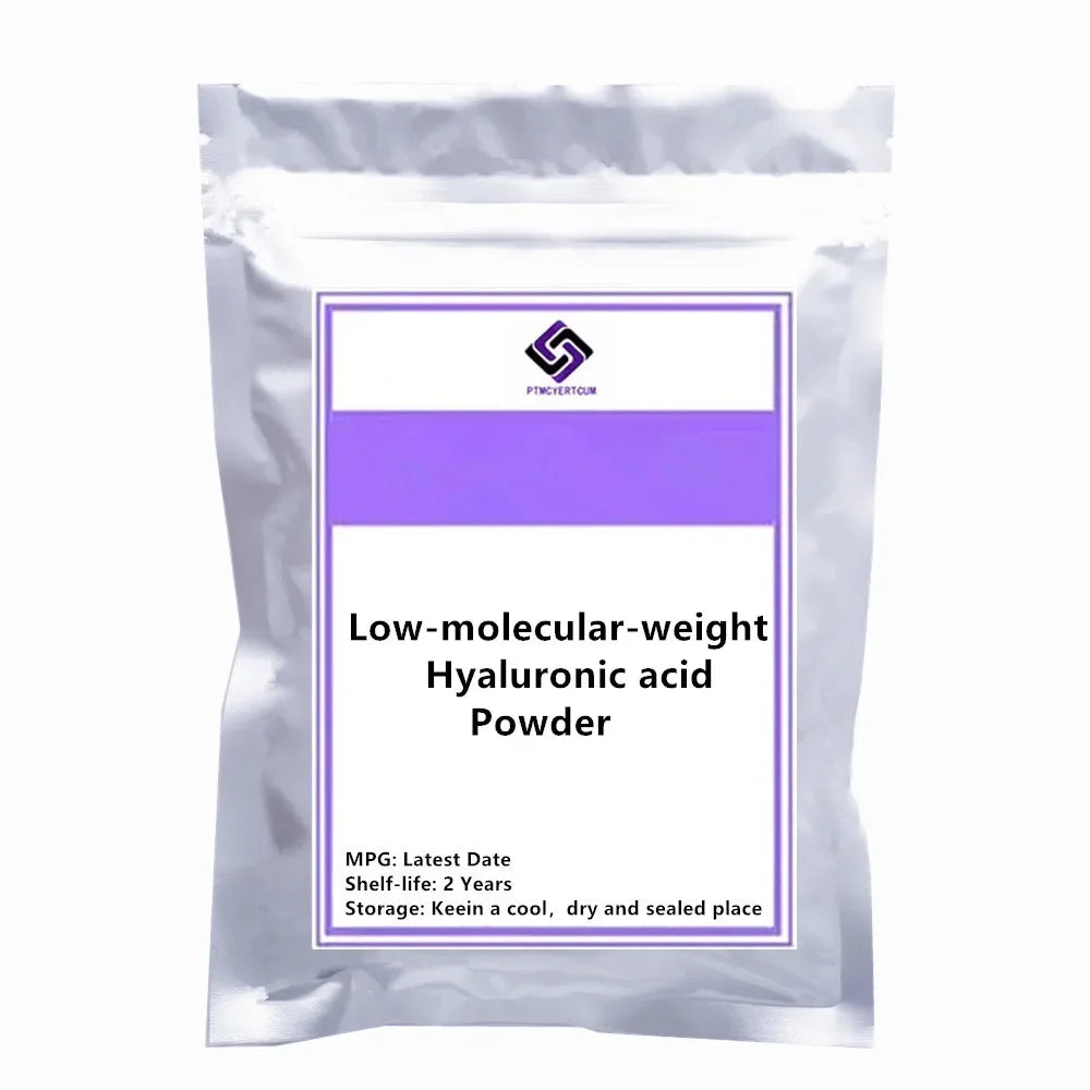 Tidesmit low-molecular-weight hyaluronic acid powder for skin hydration and anti-aging supplement, free shipping.