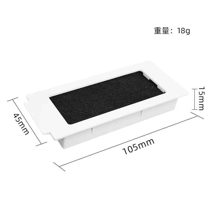 Tidesmit replacement parts set for ECOVACS T30 Pro OMNI and Yeedi M12 Pro+ featuring dust bag, brushes, and filters.