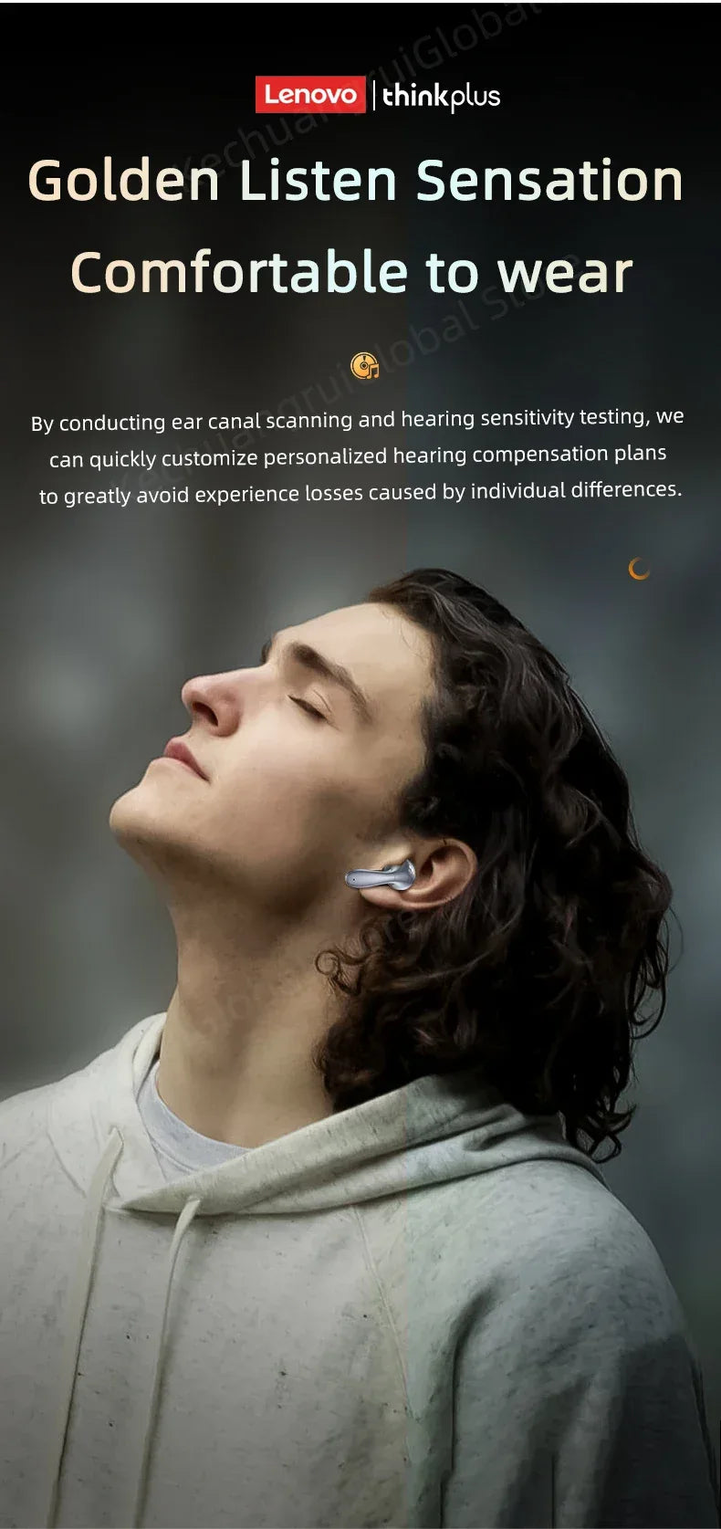 TWS Noise Cancelling Bluetooth Earbuds - Tidesmit Wireless Audio 30H Tidesmit