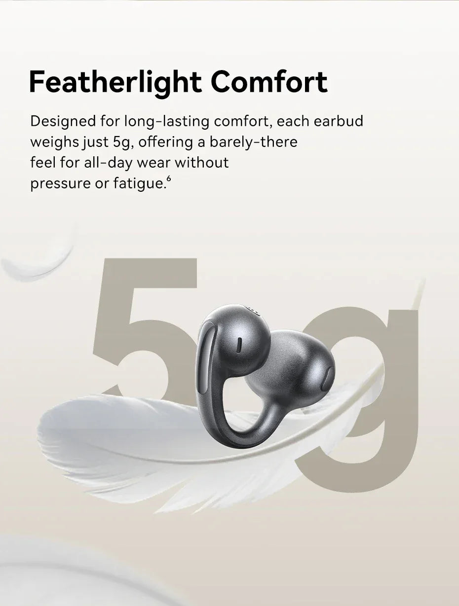Open Ear Wireless Earbuds Bluetooth 5.4 - Tidesmit Tidesmit