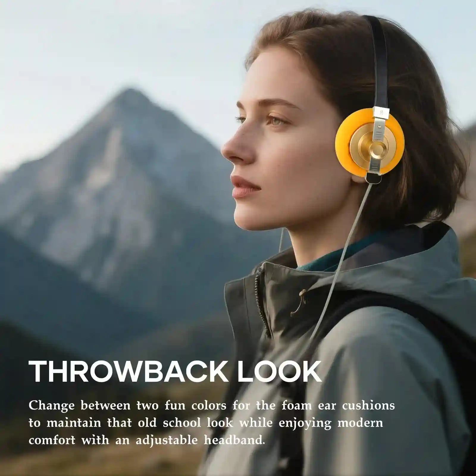 Wired Over-Ear Headphones with 40mm Drivers | High-Fidelity Audio Tidesmit