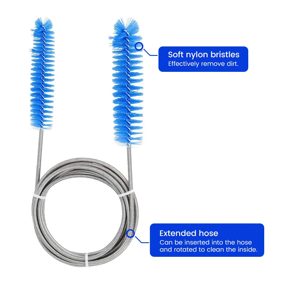 4 Pack CPAP Cleaning Kit for Hose & Mask, with Cpap Hose Dryer, Collapsible Wash Basin & Hose Hanger, Universal Cleaning Brush
