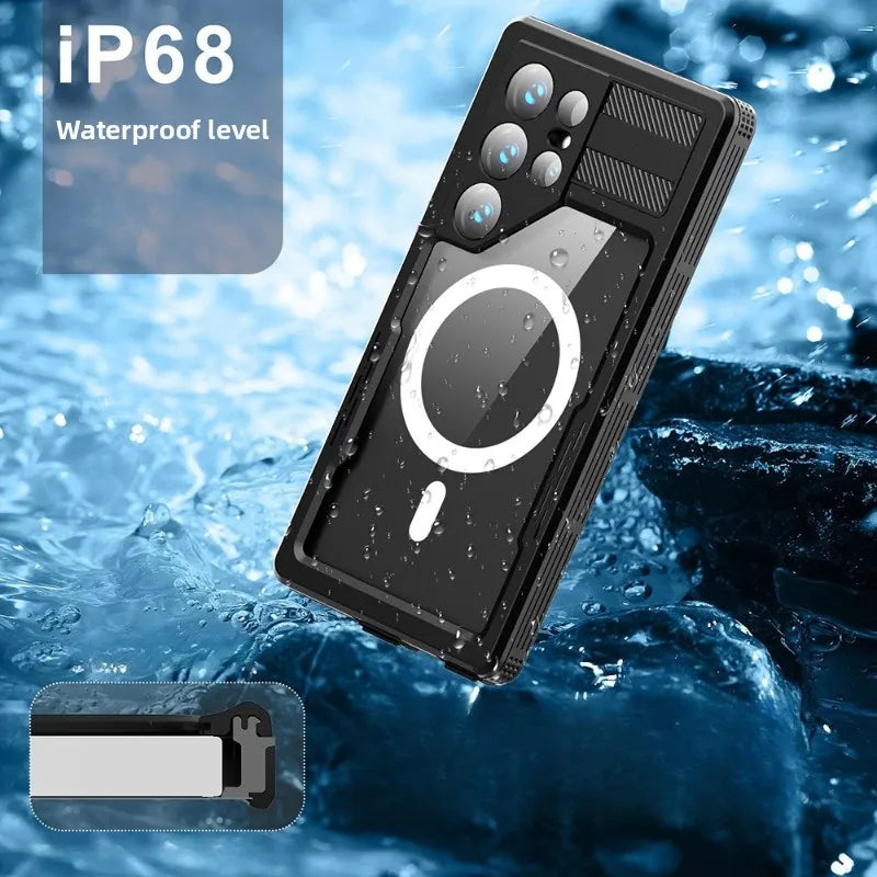 Samsung Galaxy S24 Ultra Waterproof Case - IP68 Military Grade Protection Tidesmit