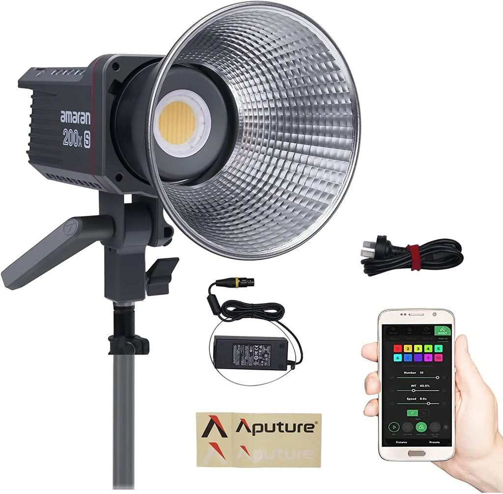 Amaran COB LED Video Light: Pro Bicolor Studio Lamp for Content Creation Tidesmit
