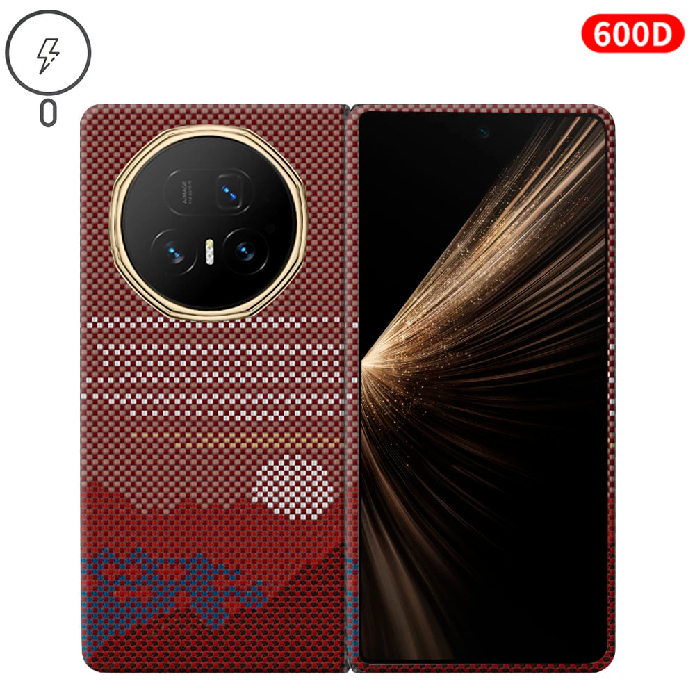Honor Magic V5 Aramid Fiber Case - Slim Military-Grade Protective Cover Sun China Mainland Honor magic v5 Tidesmit
