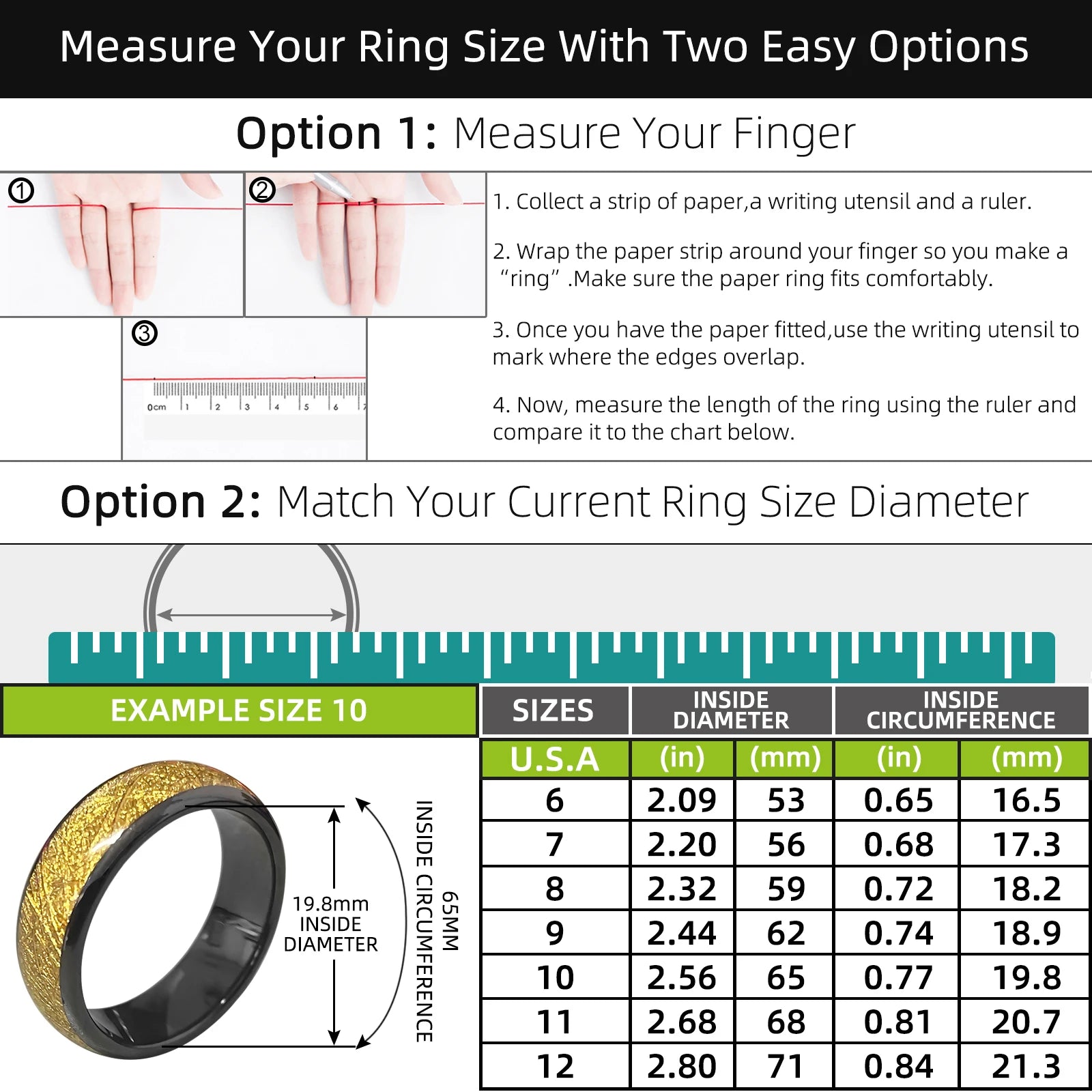 RFID Ceramic Smart Health Ring 13.56MHz NFC Access Key by Tidesmit Tidesmit