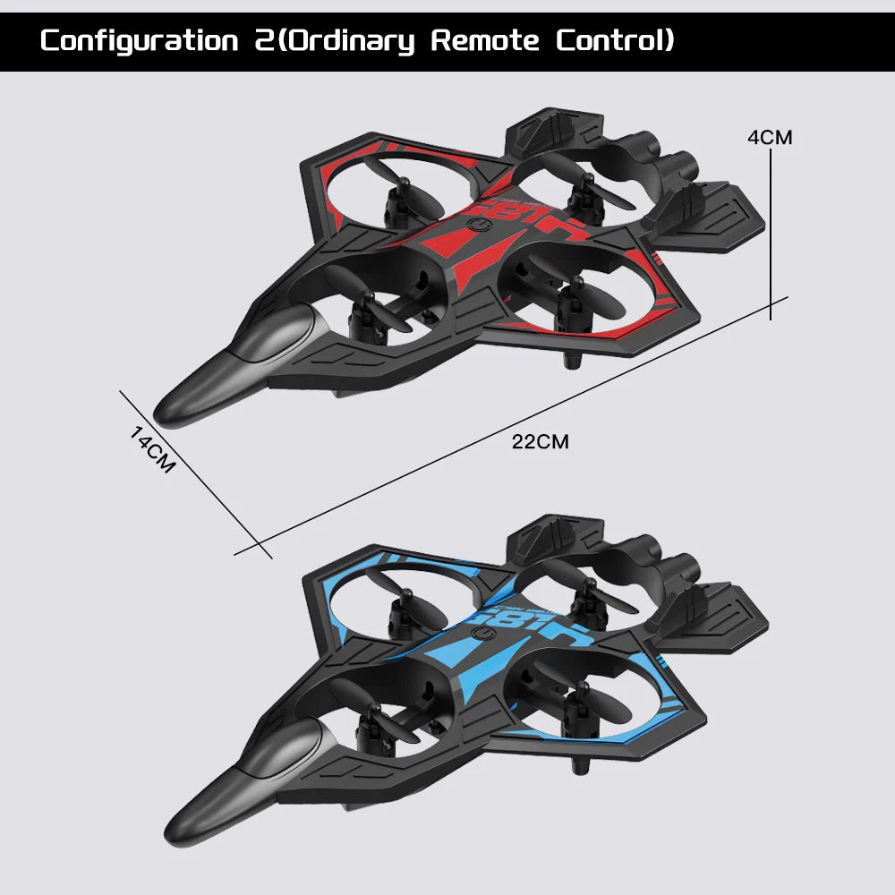 RC Camera Drone with 360 Rolling & Fixed Height Control - Tidesmit Tidesmit