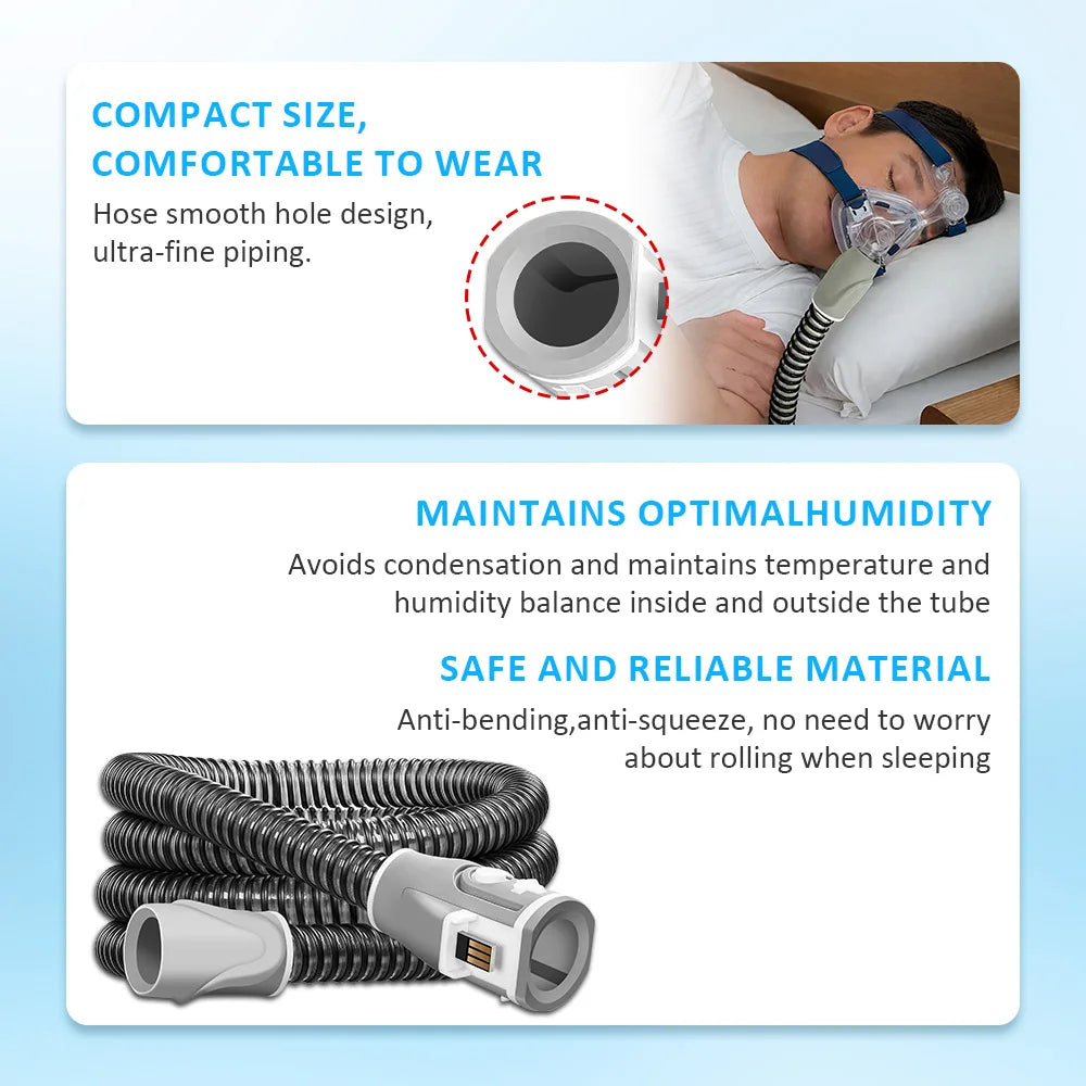 Cpap Hose for AirSense10 Cpap Climate Line Air Heated Tube for AirSense 10 & AirCurve 10 Ventilator Accessories Replacement