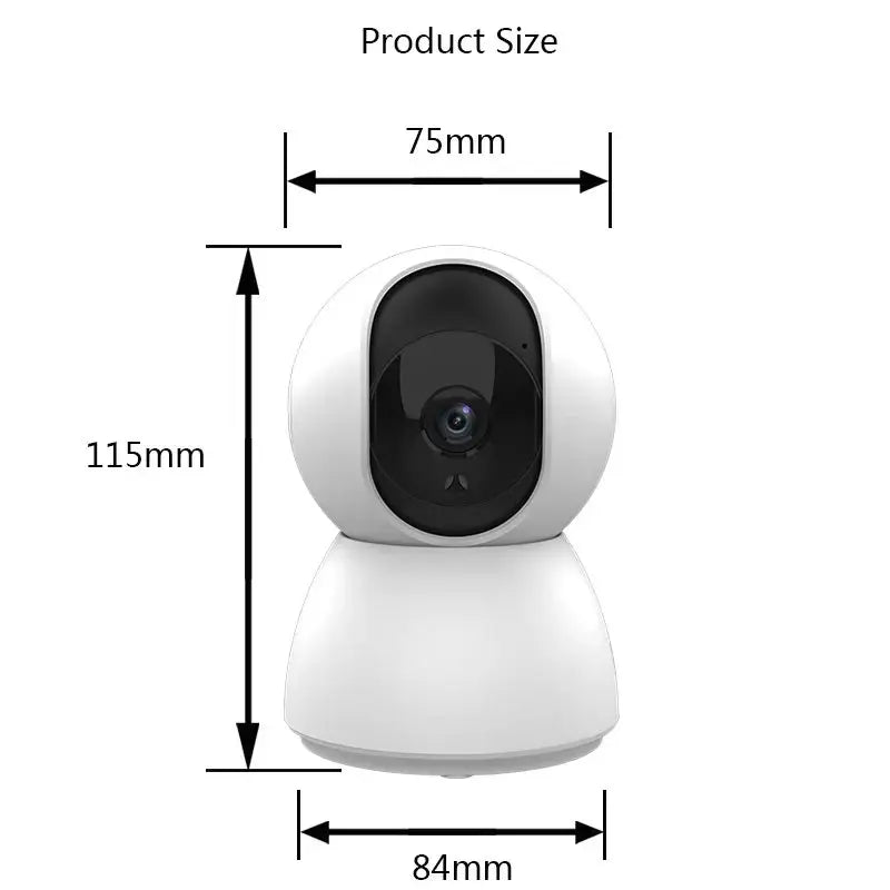 4MP 2K 400W Tuya Smart WiFi 355 IP Camera Indoor Wireless Surveillance Auto Tracking Human Home Security CCTV Baby Pet Monitor