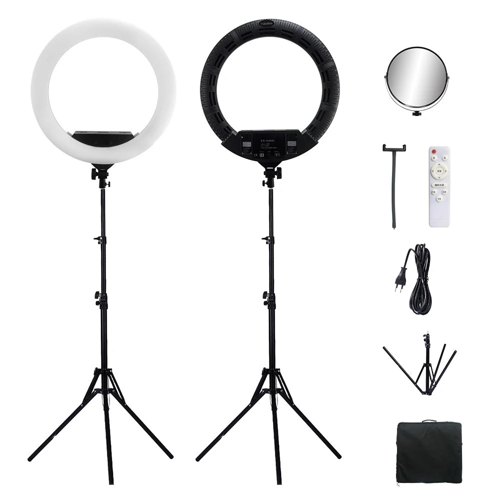 22 Inch LED Ring Light with Tripod for Professional Content Creation Tidesmit