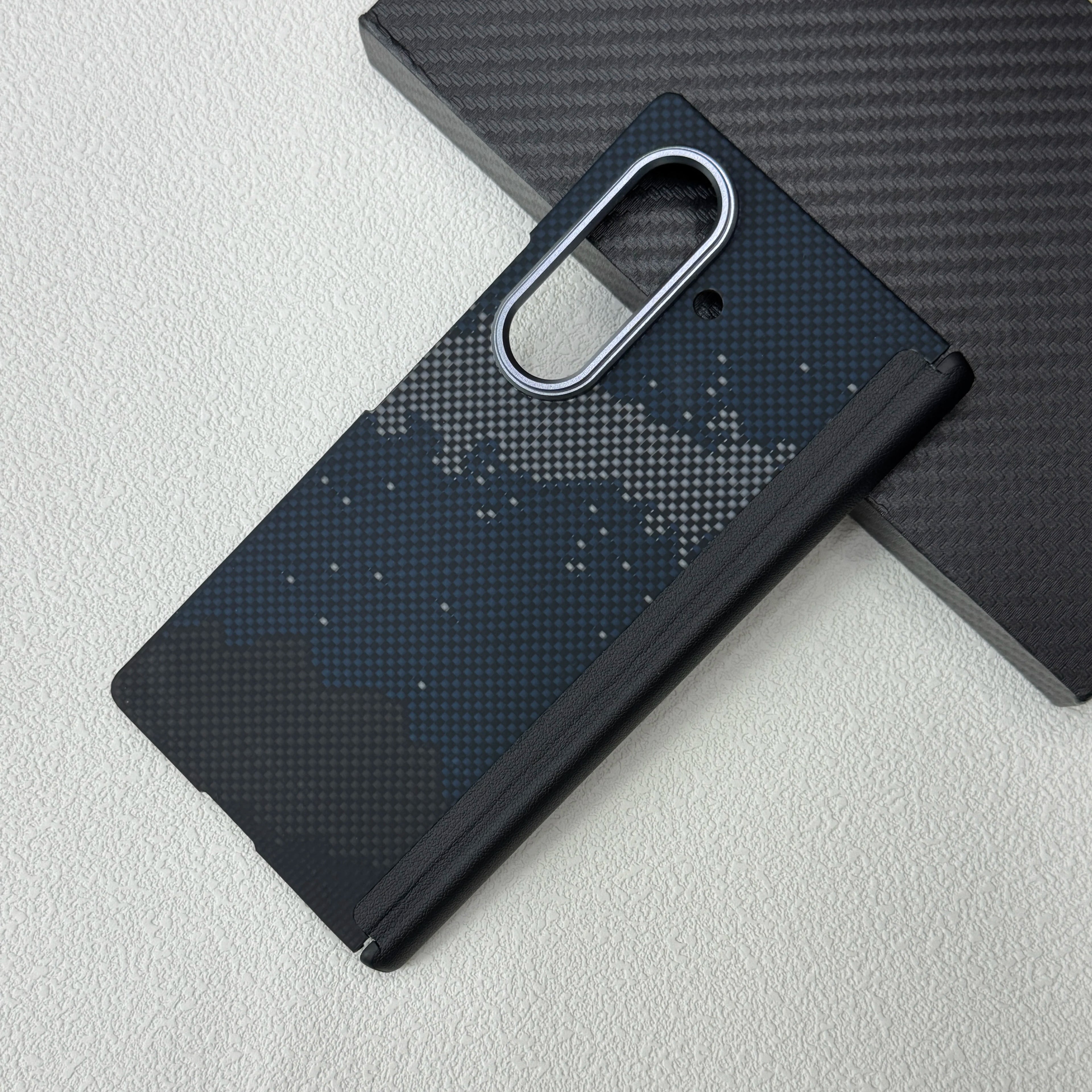 Samsung Galaxy Z Fold 7 Case: Slim Aramid Fiber Magnetic Cover Galaxy Galaxy Z Fold7 Tidesmit
