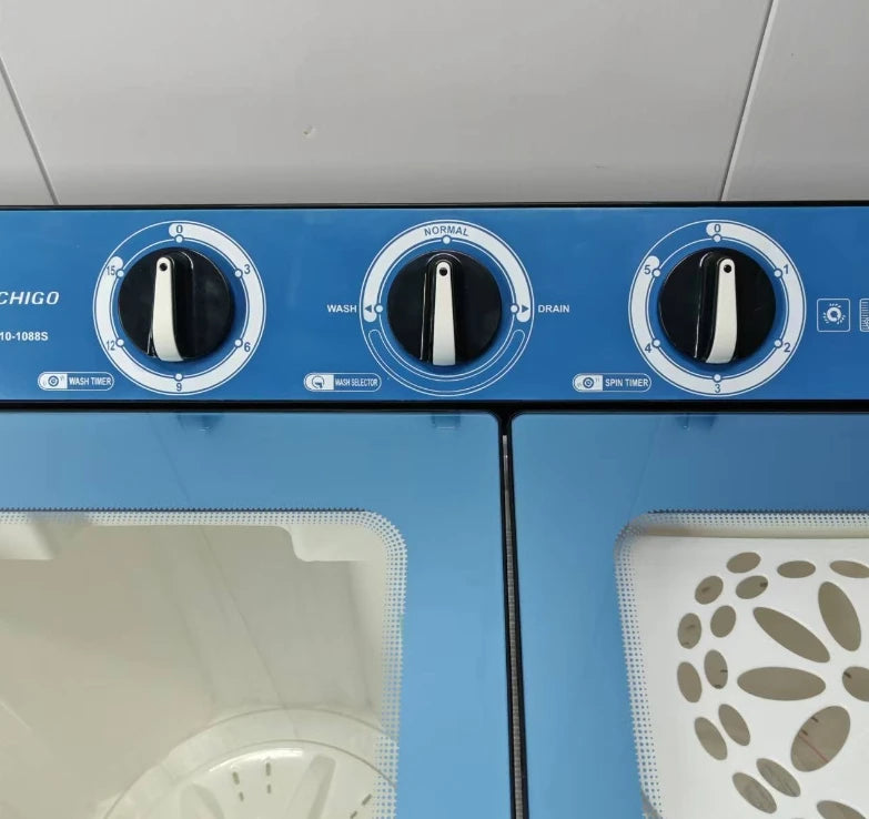 Tidesmit 11kg twin tub washing machine with large capacity and high performance design for efficient home laundry