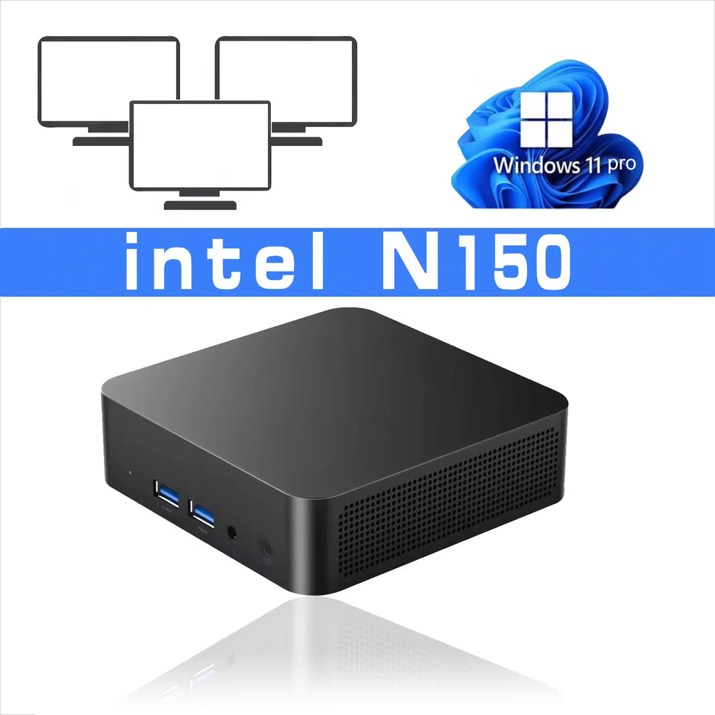 2026 intel i9 10980HK N150 Mini PC Protable Gaming 16/32GB RAM WIFI6 BT5.2 4K 1/2TB SSD 1000Mbps Mini Gamer Computer PC