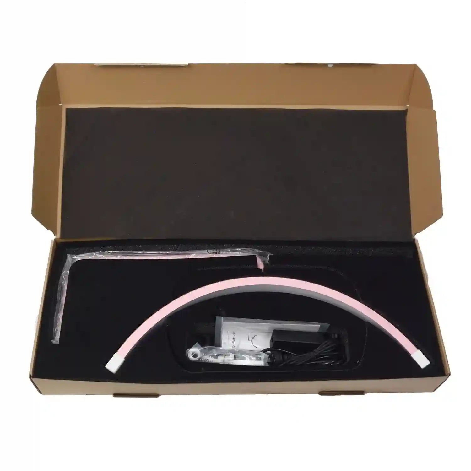 LED Half Moon Lash Light with Floor Stand | Professional Salon Lighting Tidesmit