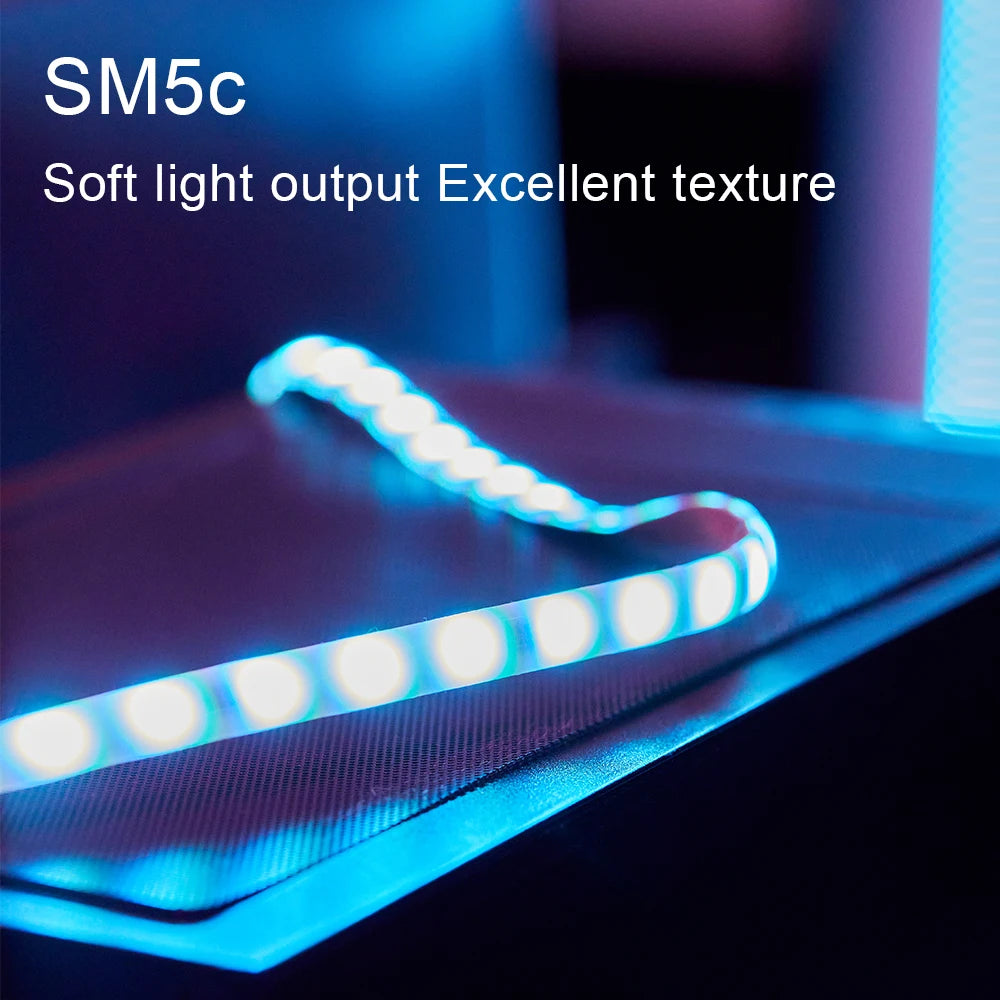 Amaran SM5c RGB Smart LED Strip Light 5M Extension - Tidesmit EU Tidesmit