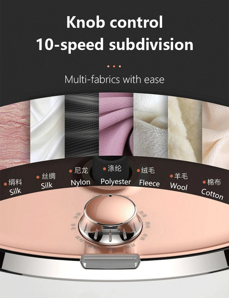 Tidesmit 2-in-1 vertical garment steamer with 10 gear settings, 1.6L tank, and adjustable ironing board