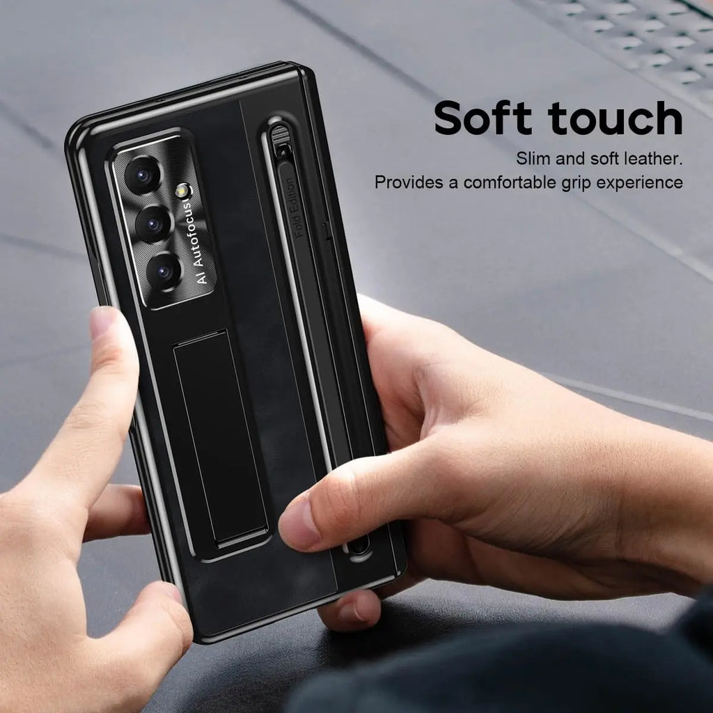 Samsung Galaxy Z Fold 7 Case with S Pen Holder and Kickstand Tidesmit