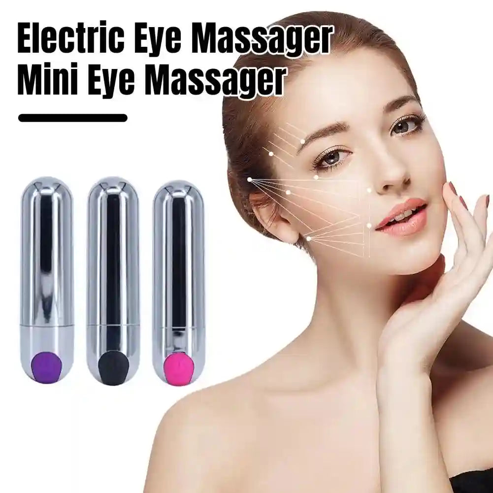 Electric Eye Massager Pen - Anti-Wrinkle Heat Therapy Tool Eye Massage Instrument Tidesmit