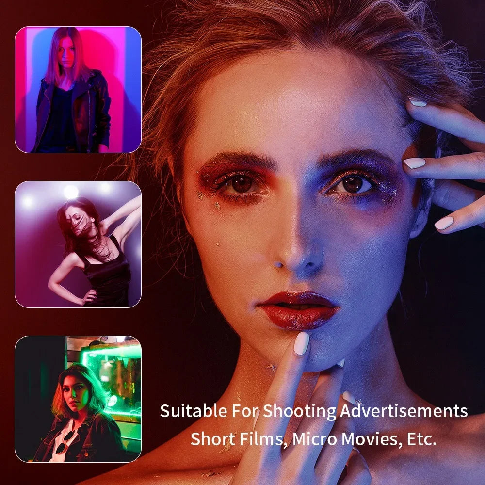 RGB Ring Light with Tripod Stand & Remote for Pro Content Creation Tidesmit