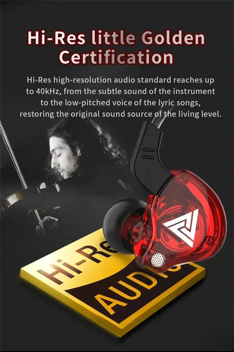 Wired Earbuds With HiFi Bass Stereo and Mic - 3.5mm Tidesmit Tidesmit