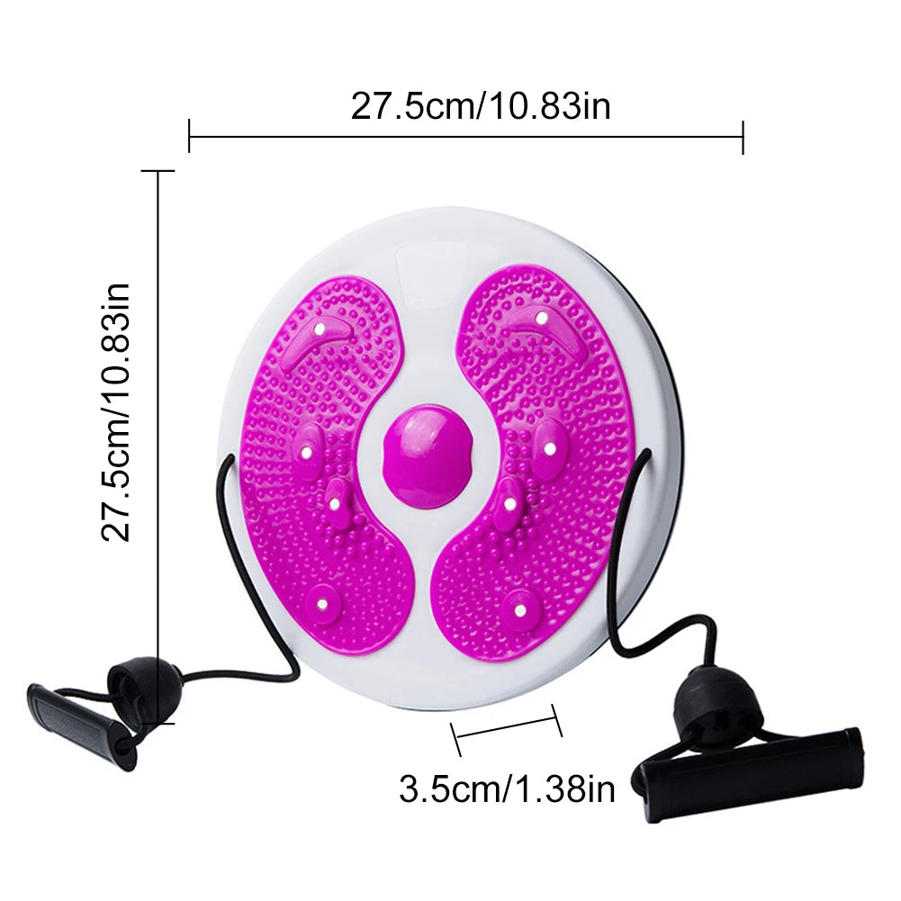 Waist Twisting Disc for Core Workout - Portable Fitness Board Body Shaping Massage Equipment Tidesmit