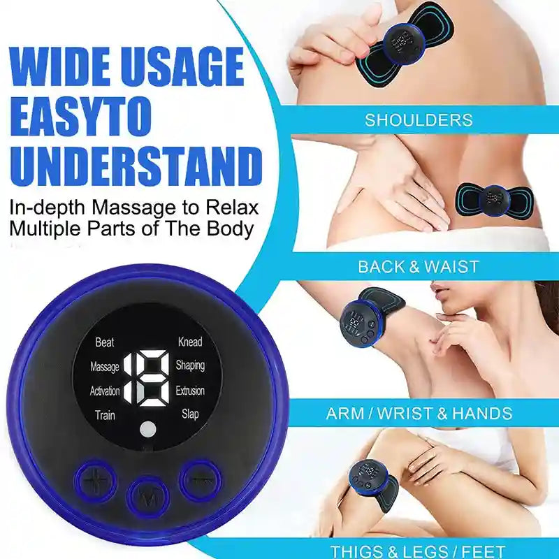 Portable Electric Massager for Deep Tissue Muscle Relief | Tidesmit Massage Roller Tidesmit