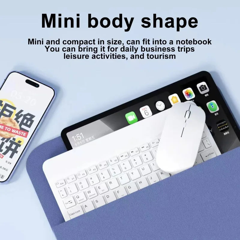 Flash sale : New Bluetooth Wireless Keyboard Mouse ,random color