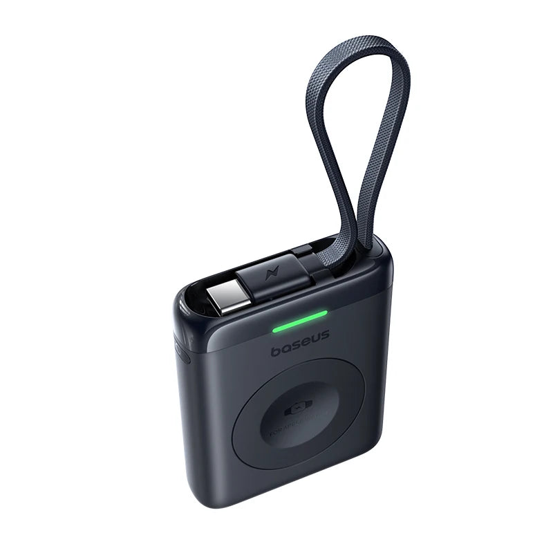 Magnetic Apple Watch Charger | Fast USB-C Cable | Qi Certified Midnight China Mainland Tidesmit