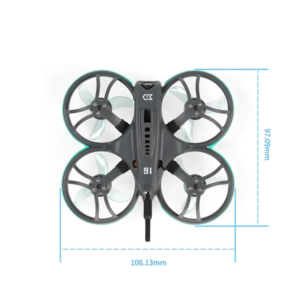 1.6 Inch Tiny Whoop FPV Drone | ELRS & TBS Nano RX | Tidesmit Tidesmit