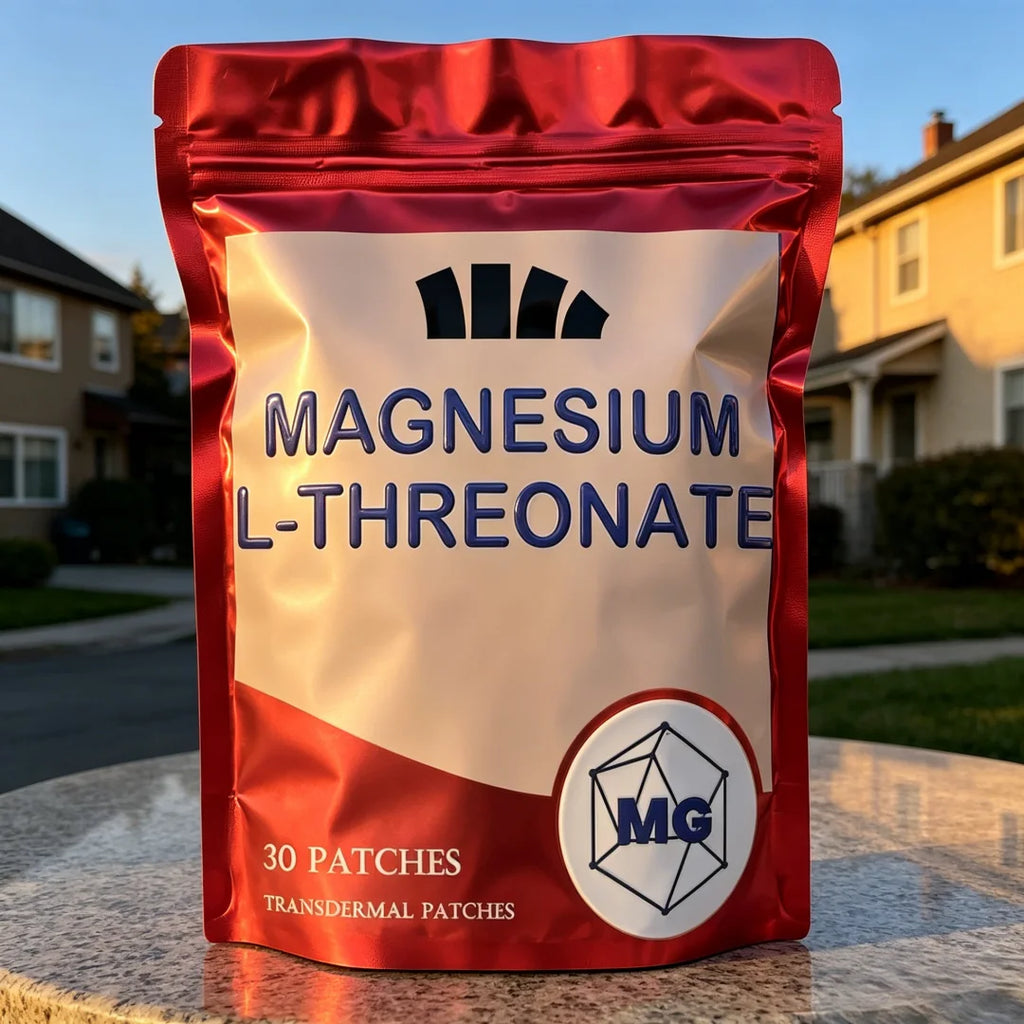 30 Patches Magnesium L-threonate With Vitamin C,vitamin D3 Transdermal Patches