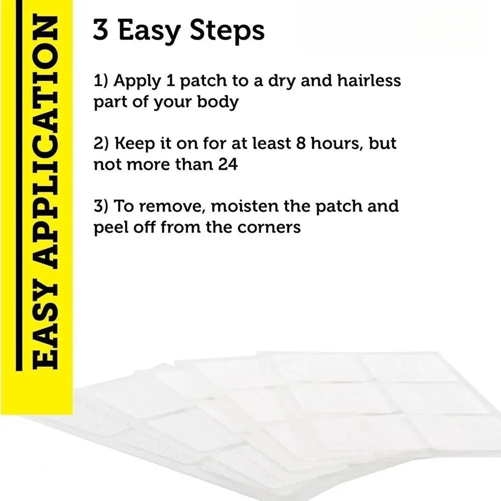 Tidesmit Turmeric Curcumin Black Pepper transdermal patch application guide for joint support.