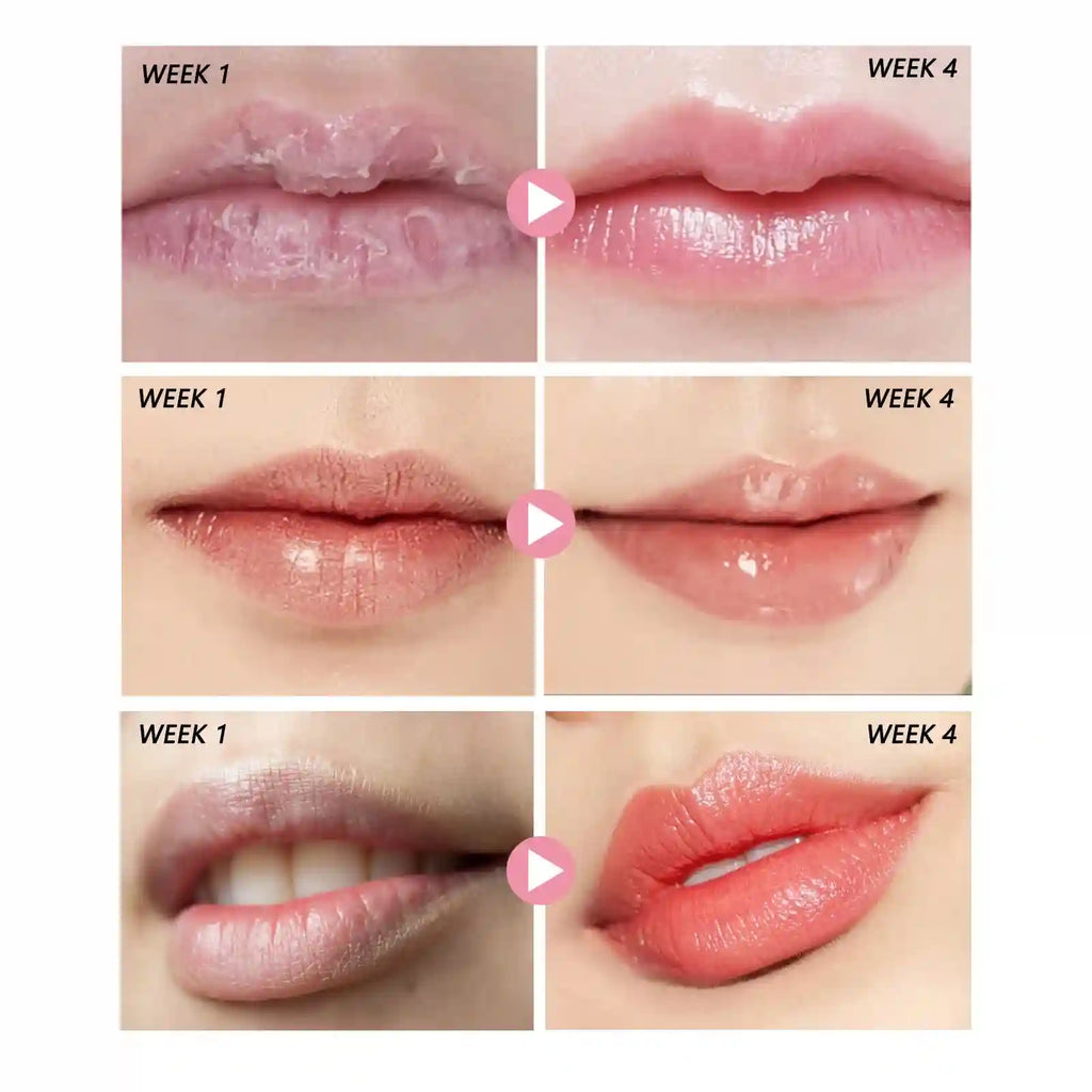 Peach Lip Scrub for Dry Cracked Lips - Exfoliating Lip Care Treatment Lip Care Tidesmit