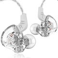 QKZ AK6 Wired Earphones With Mic - Dynamic HiFi Stereo | Tidesmit White China Mainland Tidesmit