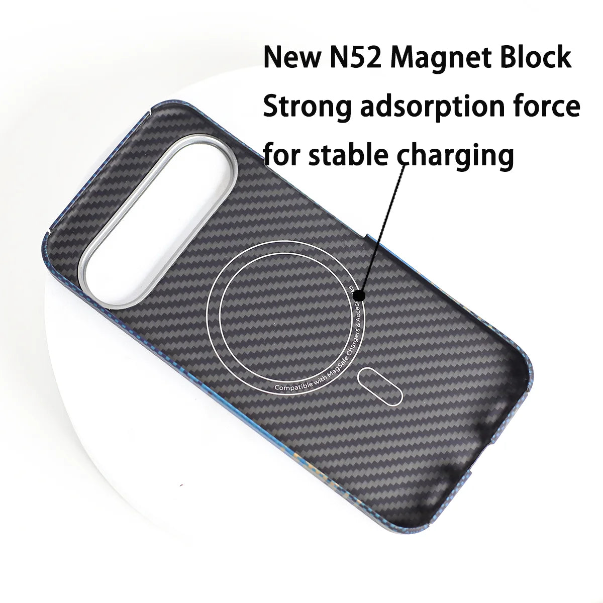 Google Pixel 10 Pro XL Carbon Fiber Case | Ultra-Thin Protection Tidesmit