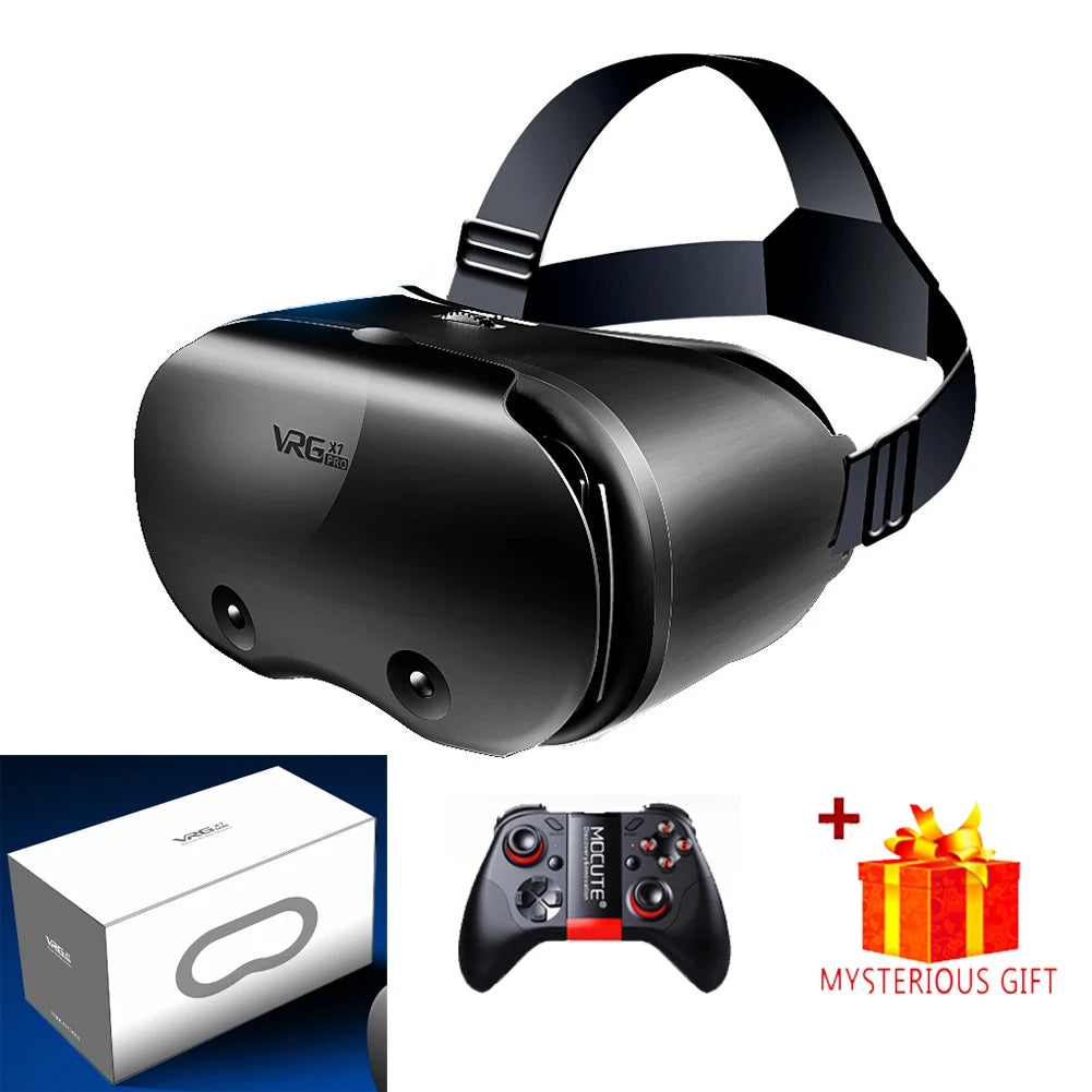VR Headset for Smartphones: Immersive 3D Glasses for Spatial Experiences With Remote B Tidesmit