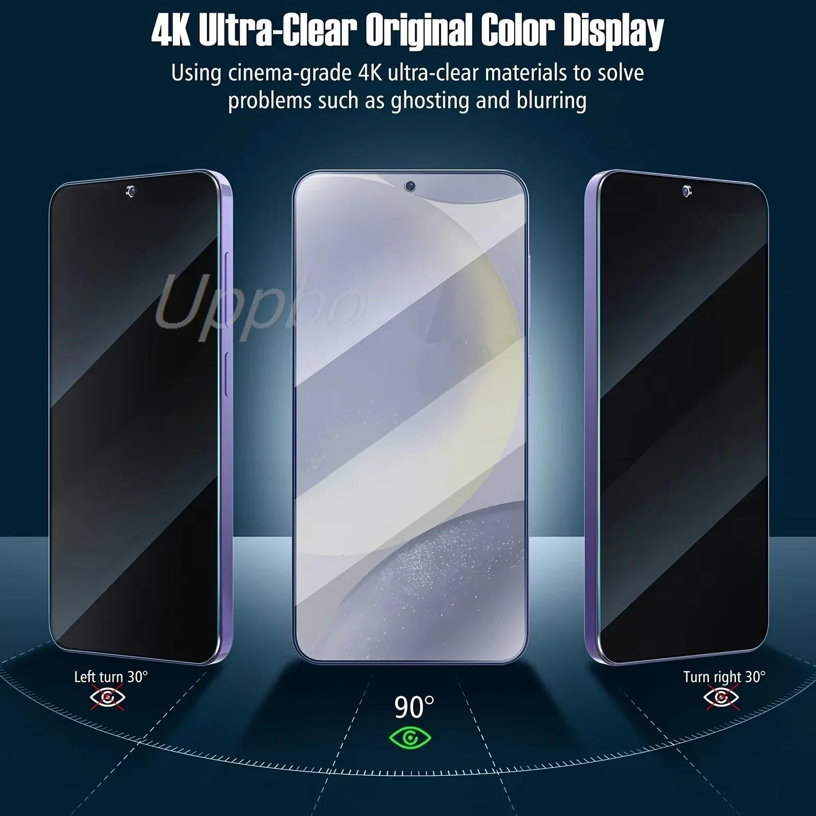 Xiaomi Privacy Screen Protector 3-Pack - 9H Tempered Glass Anti-Spy Tidesmit
