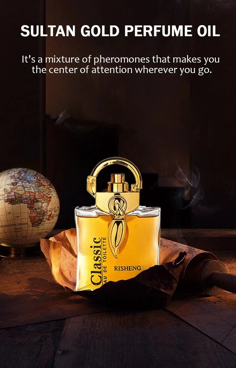 Tidesmit 100ml long lasting Arabic Eau De Parfum spray for men and women with pheromones for daily odor control