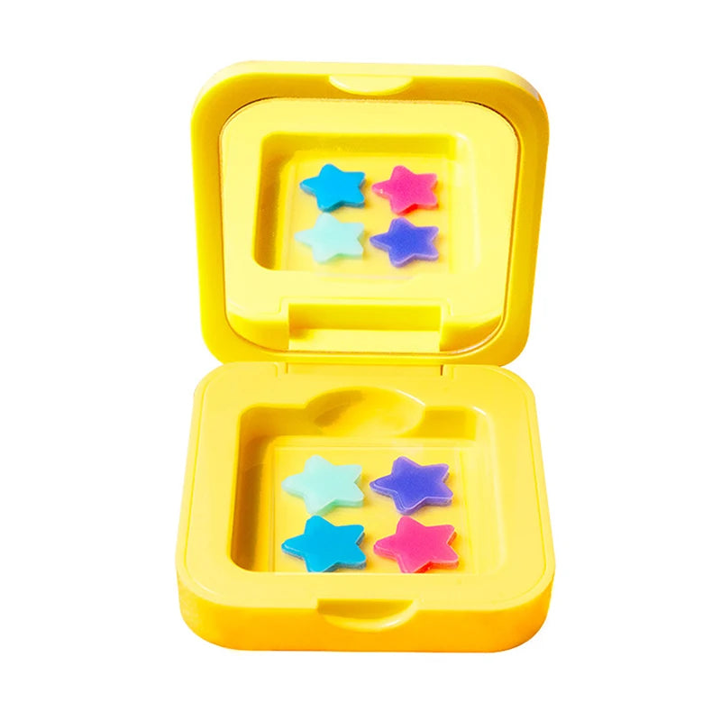 1Box Hydrocolloid Acne Patch Fade Repair Invisible Acne Removal Stickers Concealer Makeup Tool Star With Mirror