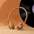 Vintage Metal Over-Ear Hi-Fi Headphones RZ200m by Tidesmit brown Tidesmit