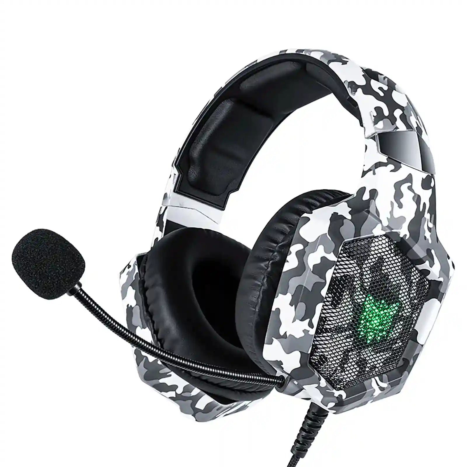 Tidesmit Gaming Headset with Mic, 7.1 Surround Sound for PC and PS5 K8-CWhite Tidesmit