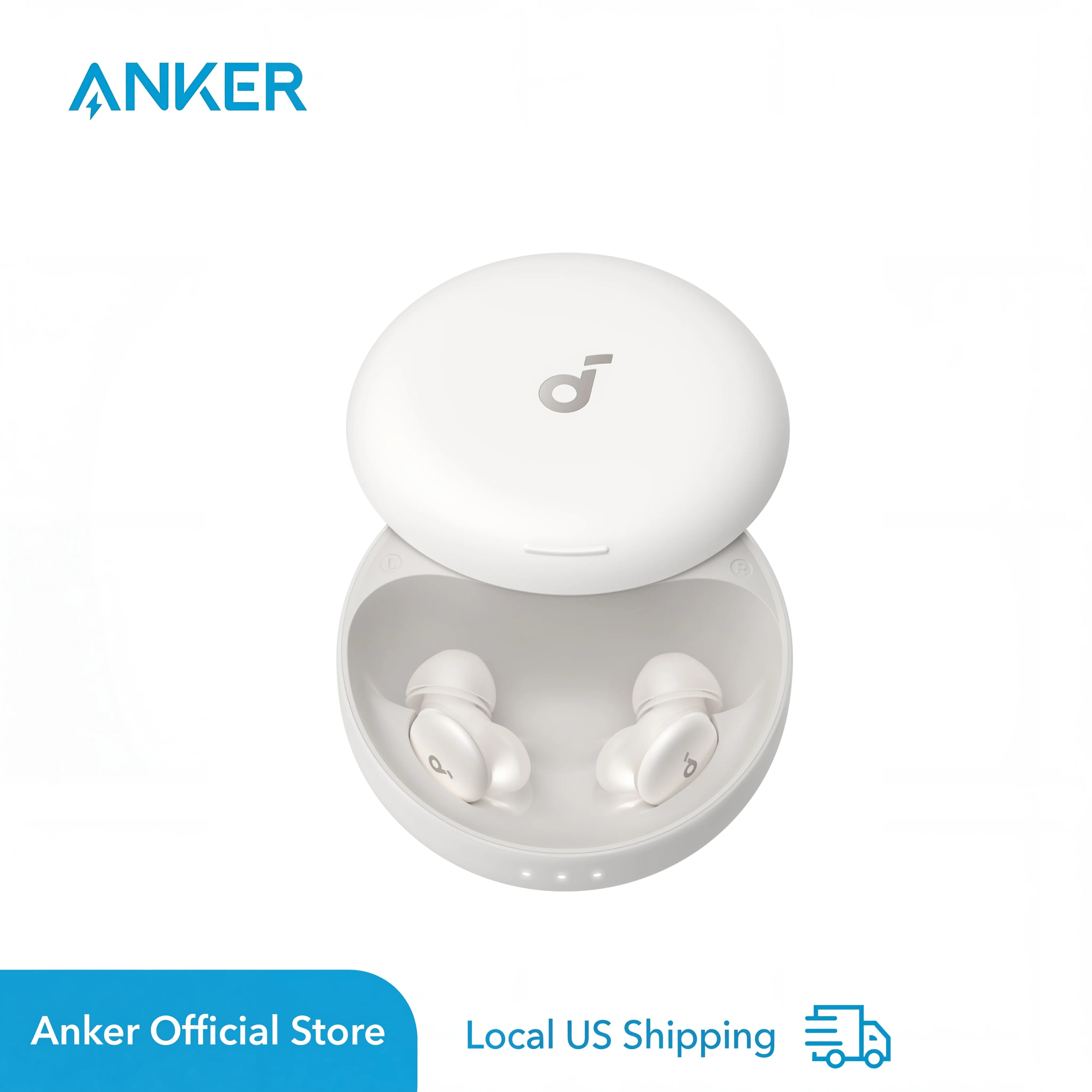 soundcore Sleep A30 by Anker Sleep Earbuds, Smart Active Noise Cancelling Headphones, Adaptive Snore-Masking System(Refurbished)
