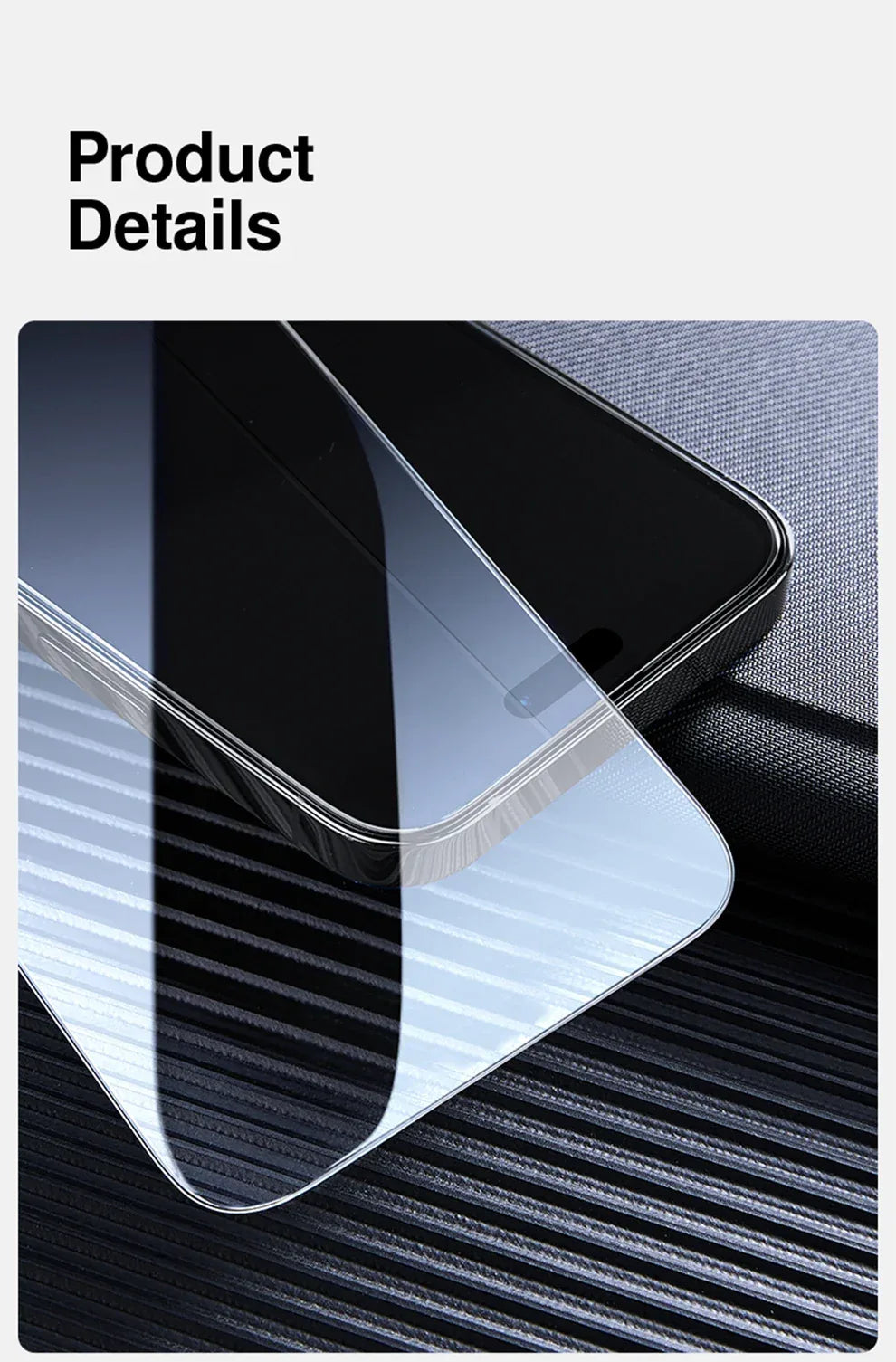 iPhone 17 Pro Max Privacy Screen Protector - 9H Tempered Glass 2PK Tidesmit