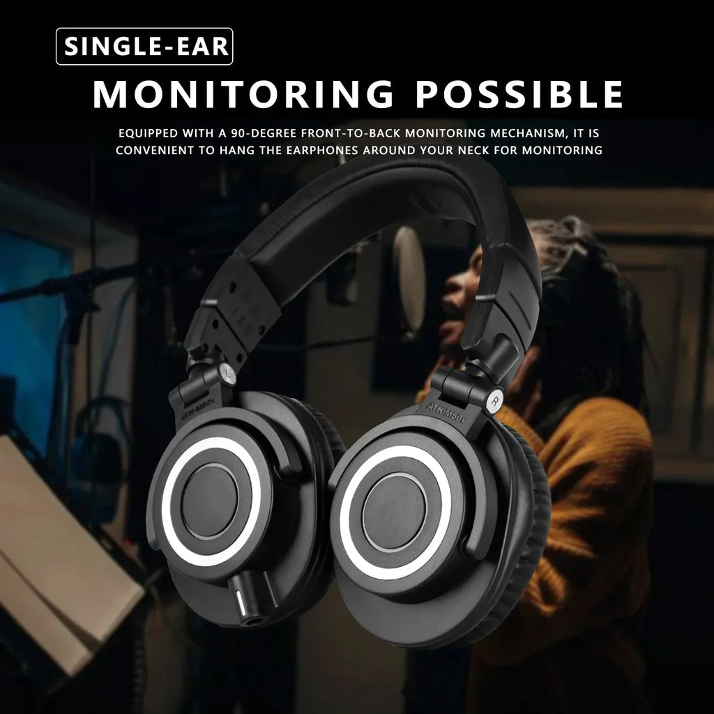 Studio Monitor Headphones with 45mm Drivers by Tidesmit Tidesmit