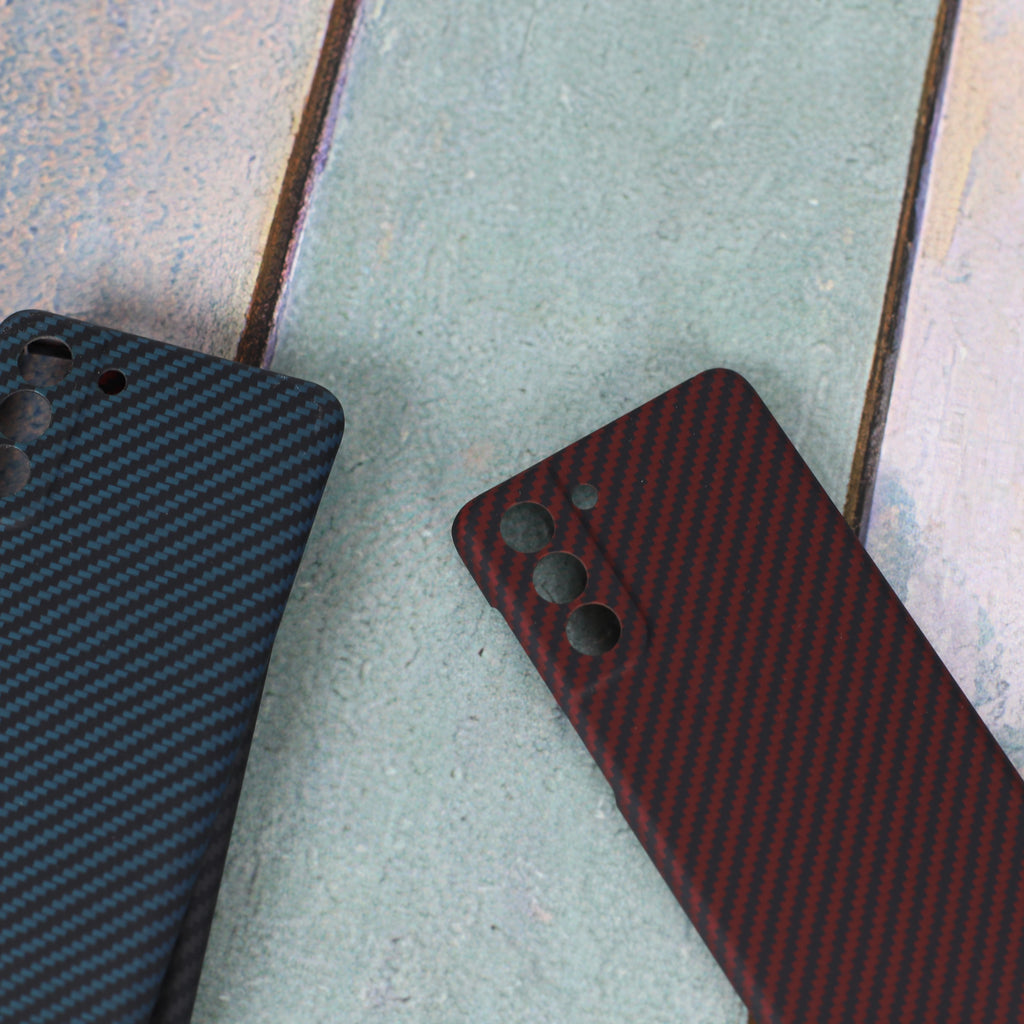 Samsung Galaxy S21 Ultra Carbon Fiber Case - Military-Grade Protection Tidesmit