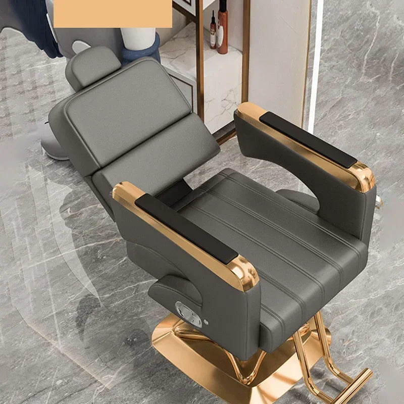 Barber Chair 360° Hydraulic Reclining Salon Station - Durable EU Design Massage Chairs Style-11 Tidesmit