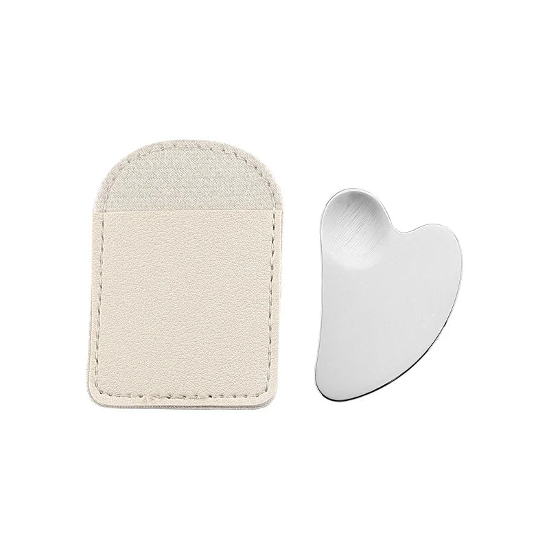 Stainless Steel Gua Sha Scraper - Sculpting Facial and Body Tool Fascia Gun Small thin Tidesmit