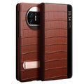 Huawei Mate X3 Genuine Leather Case with Kickstand - Brown Brown China Mainland Tidesmit