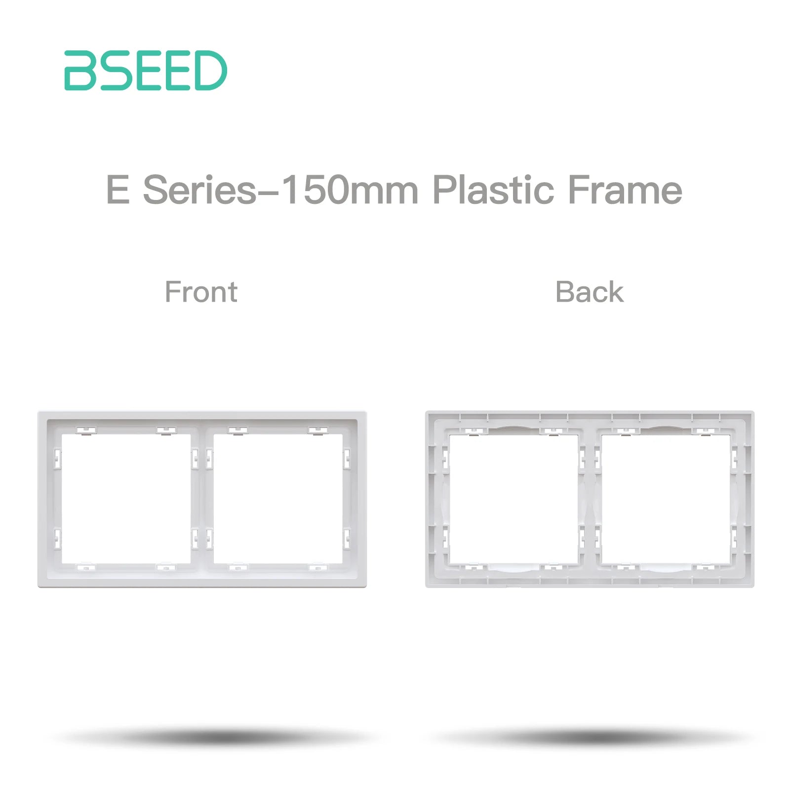 BSEED Zigbee Smart Electric Water Gas Boiler Floor Heating Thermostat Large Panels EU/FR Socket Modules Plastic Frames DIY Parts
