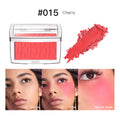 Tidesmit matte natural peach cheek tint blush palette swatch showing waterproof face makeup texture detail